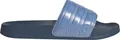 Adidas Adilette Shower Slide Badelatschen Badeschlappen Sandale blau metallic JR0669, Schuhgröße:42 EU