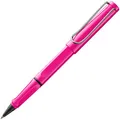 Lamy safari roll-ink pink Tintenpatronenroller – zeitlos klassischer Stift mit ergonomischem Griff & Strichbreite M - Gehäuse aus robustem ASA-Kunststoff – inkl. Tintenpatrone T10 blau