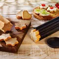 Partybrot-Formen Brot-Röhren Laib & Seele 3er + Rezept Blume Herz Stern Birkmann