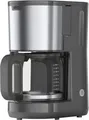 Braun Filterkaffeemaschine KF 1500 GY | OptiBrew System | 15 Tassen | Glaskanne | Tropfstopp | 1000W | grau-edelstahl