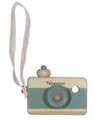 Kindsgut Holzkamera, Fotoapparat Holzspielzeug für Kleinkinder, schönes Geschenk in dezenten Farben für Spielspaß, Aquamarin