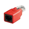 RJ45 Crossover Adapter CAT 5e, Netzwerkadapter für Patch- & Crossover-Kabel