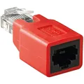 CAT.5e crossover Adapter RJ45 Stecker Buchse Patchkabel LAN Verbinder Ethernet