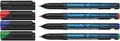 Schneider 220 S Universal-Marker (Permanent) 4er Etui schwarz/rot/blau/grün