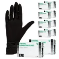 SF Nitrilhandschuhe L Schwarz – 1000 10x100 Stück Einweghandschuhe, Einmalhan...
