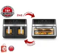 caso Heißluftfritteuse AirFry Duo Chef 3186
