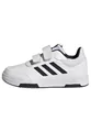adidas Unisex Baby Tensaur Hook and Loop Shoes, Cloud White/Black/Core Black, 23 EU