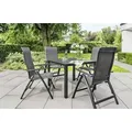 Kettler Cubic/Legato Curve Gartenmöbel-Set 6tlg. - Anthrazit