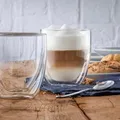 WMF Kult doppelwandige Cappuccino Gläser Set 2 teilig