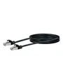 Schwaiger network cable - 2.5 m - black - Schwarz - 2.5m