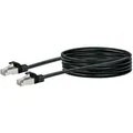 Schwaiger CAT6 Netzwerkkabel, S/FTP, 2,5m, schwarz