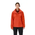 VAUDE Regenjacke Women's Escape Light Jacket für Wandern und Trekking, atmungsaktives Material, wasserdicht rot XXS (34)