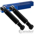 2x SACHS STOßDÄMPFER + PROTECTION KIT HINTEN passend für OPEL ASTRA H A04