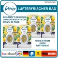 4x Febreze Bad Lufterfrischer Zitrusfrische (4 Stück)