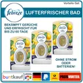 3x Febreze Bad Lufterfrischer Zitrusfrische (3 Stück)