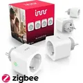Innr Smart Steckdose, funktioniert mit Hue*, Zigbee Smart Plug mit Strommessung, Bridge erforderlich, 4-er Pack
