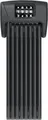 ABUS Zahlen-Faltschloss Bordo Combo 6000C BK SH  schwarz | Länge: 1200 mm