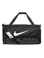 Nike, Brasilia 9.5, Durchschnittliche Trainingsbeutel, Schwarz/Schwarz/Weiß, 60Lt, Unisex Erwachsener