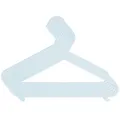 Bieco Kleiderbügel Kinder 8 Stück Eisblau | Länge ca. 30cm | Baby Kleiderbügel | Baby Organizer für Kleiderschrank | Kleiderbügel Baby | Baby Kleiderbügel | Kleiderbügel | Kleiderbügel Clothes