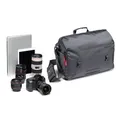 Manfrotto MB MN-M-SD-30 Manhattan Messenger-Tasche Speedy-30 für DSLR Kamera, 15 Zoll schwarz