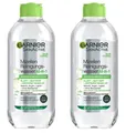 ✅ Garnier Mizellen Reinigungswasser All-In-One Mischaut Gesicht 2x 400ml ✅