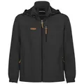 FALKENSTEJN Windbreaker FALKENSTEJN Summer Windbreaker Windjacke leichte Jacke mit Kapuze schwarz 6XL