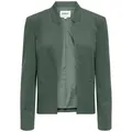 ONLY Kurzblazer ONLEMILLIA LIFE L/S OPEN BLAZER CC TLR mit Stehkragen grün M (38)