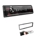 Kenwood 1-DIN Autoradio Bluetooth Streaming USB AUX für Citroen C4 2004-2010