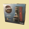Philips Senseo CSA 240/90 Kaffeepadmaschine Select - dunkelrot/grau