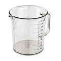 Teko-plastic Bekaform Messbecher Bekaform 1 L glasklar Messbecher 1 L, 3 Skalen für Flüssigkeiten, Mehl & Zucker 10047071