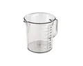 Teko-plastic Messbecher Meßbecher 1 l glasklar