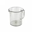 Bekaform Messbecher Meßbecher glasklar 1000 ml 1 Liter Skala Mehl Zucker Wasser