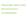 TRANSCEND 128GB mSATA SSD SATA3 3D TLC TS128GMSA220S (0760557862390)