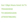 Ssd 128gb Msata Sata3 3d Tlc TRANSCEND TS128GMSA220S (0760557862390)