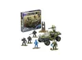 Mattel HNC57 - MEGA - Halo - Flotteneinsatzkommando Warthog Bausatz, 462 Teile