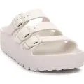 Birkenstock Damen Zehentrenner in Weiß für die warme Jahreszeit, Modell 1029770 - Weiß - 38