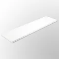Regalboden weiß 80 x 25 x 1,6 cm Melaminbeschichtet