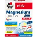 Doppelherz Magnesium 500 + B12 + D3 Depot Direct 20 St