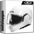MODULARHELM FÜR MOTORRAD HJC I100  PERLWEISS M