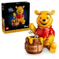 LEGO | Disney Winnie Puuh - Modellbau für Erwachsene zum Ausstellen - mit Honigtopf, Sammler Minifigur & I-Aah Figur - DIY nostalgische Geschenkidee für Fans - 43300