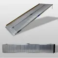 Baumarktplus - Trutzholm Rollstuhlrampe Klappbar 213 Cm 272 Kg Alu Grau Geriffelt Auffahrrampe Rollator Tragegriff