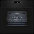 NEFF B2CCJ7BK3, N30, Einbau-Backofen Graphite Grey, LED Touch Control, 3D Heißluft, 7 Beheizungsarten, Air Fry und Air Fry-Backblech, Automatikpro...