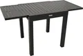 DEGAMO Balkontisch Gartentisch ALCUDIA 70/140x70cm, ausziehbar, Alu anthrazit