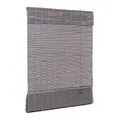 Ventanara® Raffrollo Bambus Bambusraffrollo Rollo inkl Montaematerial (grau, 110 x 220 cm)