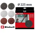 KWB 15-tlg Klett-Schleifscheiben Set Ø 225 mm Schleifgitter Trockenbauschleifer