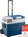 TZS First Austria Kompressor Kühlbox, 43 L, -20°C bis +20°C, MAX/ECO, Innenbeleuchtung, USB-Anschluss, Trolleyfunktion und Tragegriffe