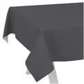 ANRO Tischdecke Wachstuchtischdecke abwaschbar UNI auch als Gartentischdecke (Einzelstück 1-tlg), wasserabweisend pflegeleicht Textil-Optik Anthrazit 140x140cm schwarz eckig | 140 cm x 140 cm