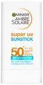 GARNIER Sonnenschutzstift AMBRE SOLAIRE SUPER UV SUNSTICK LSF 50+, mit Sheabutter, fettet nicht