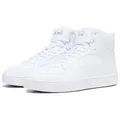 PUMA CAVEN 2.0 MID Sneaker mit Schnürverschluss, rutschhemmende Gummilaufsohle weiß 47 EU