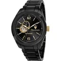 Maserati R8823150001 Traguardo Herrenuhr Automatik 45mm 20ATM - Schwarz